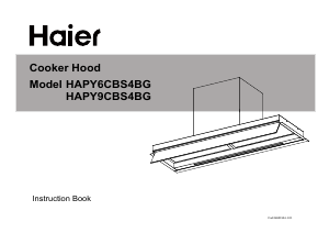 Εγχειρίδιο Haier HAPY6CBS4BG Απορροφητήρας