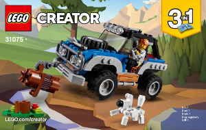 Handleiding Lego set 31075 Creator Avonturen in de wildernis