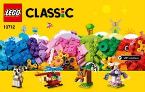 Manuale Lego set 10712 Classic Mattoncini e ingranaggi