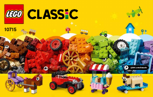 Instrukcja Lego set 10715 Classic Klocki na kółkach