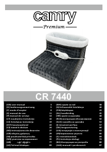 Használati útmutató Camry CR 7440 Lábmelegítő