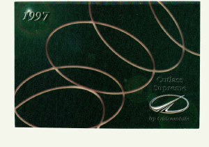 Handleiding Oldsmobile Cutlass Supreme (1997)