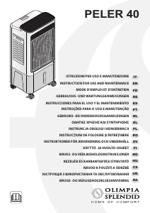 Használati útmutató Olimpia Splendid Peler 40 Ventilátor
