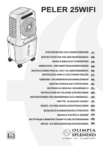 Használati útmutató Olimpia Splendid Peler 25 WiFi Ventilátor
