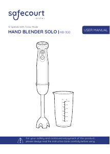 Manual Safecourt HB300 Hand Blender