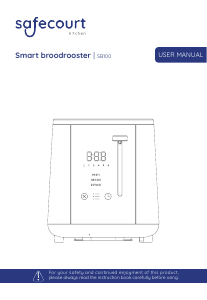 Bedienungsanleitung Safecourt SB100 Toaster