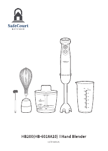 Manual Safecourt HB200 Hand Blender