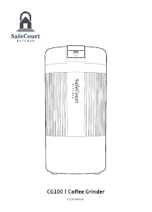 Manual Safecourt CG100 Coffee Grinder