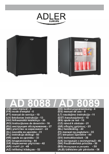 Manual Adler AD 8089 Frigider