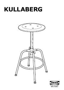 Manual IKEA KULLABERG Taburet