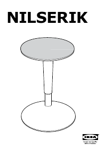 Manual IKEA NILSERIK Taburet