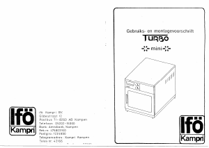 Handleiding Ifö Kampri Turbo-Mini (6 buttons) Oven