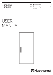 Bruksanvisning Husqvarna-Electrolux QR2461X Kjøleskap