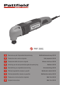 Manual Pattfield PMF-300G Sculă electrică multifuncţională