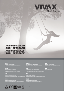 Прирачник Vivax ACP-09PT25AEH Клима-уред