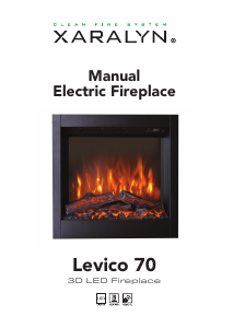 Manual Xaralyn Levico 70 Electric Fireplace