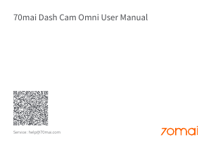 Handleiding 70Mai Omni Actiecamera