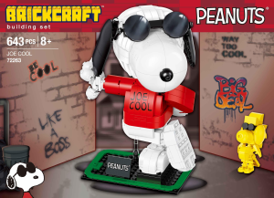 Manual Brickcraft set 72263 Peanuts Joe Cool
