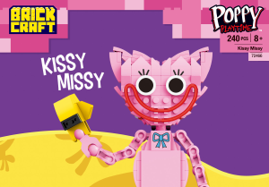 Manual Brickcraft set 72466 Poppy Playtime Kissy Missy