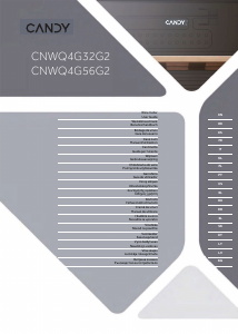 Manual Candy CNWQ4G56G2 Cave de vinho