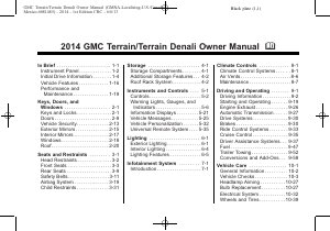 Handleiding GMC Terrain (2014)