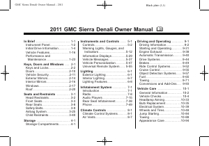 Manual GMC Sierra HD (2011)