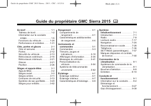 Mode d’emploi GMC Sierra HD (2015)