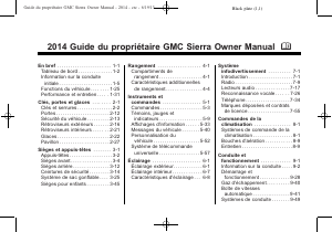 Mode d’emploi GMC Sierra HD (2014)