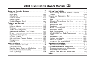 Bruksanvisning GMC Sierra LD (2008)