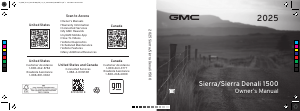 Handleiding GMC Sierra HD (2025)