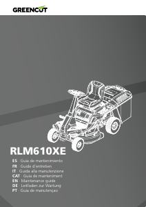 Bruksanvisning Greencut RLM610XE Gräsklippare