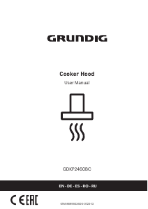 Manual Grundig GDKP2460BC Hotă