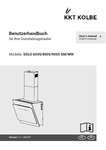 Bedienungsanleitung KKT Kolbe SOLO8005SM Dunstabzugshaube