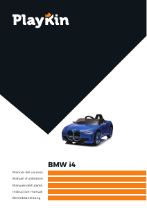 Bedienungsanleitung Playkin BMW i4 Kinderauto