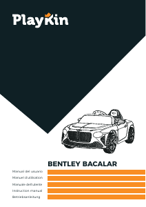 Manual Playkin Bentley Bacalar Kids Car