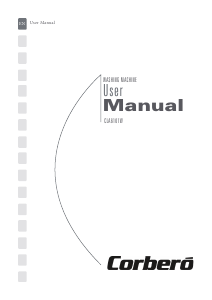 Handleiding Corberó CLA 6101 W Wasmachine