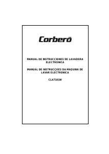 Manual de uso Corberó CLA 7101 W Lavadora