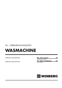 Bruksanvisning Wisberg WBWM1400A9WNB Tvättmaskin