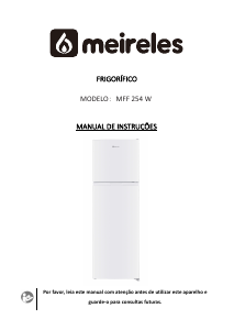 Manual Meireles MFF 254 W Fridge-Freezer