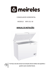 Manual Meireles MFA 311 W Congelador