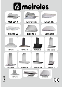 Manual Meireles MEE 53 X Exaustor