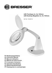 Manual Bresser 73-98710 LED Magnifier