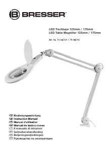 Mode d’emploi Bresser 73-98720 LED Loupe