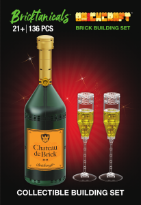Manual Brickcraft set 72177 Bricktanicals Chateau de brick bottle