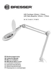 Manual Bresser 73-98730 LED Magnifier