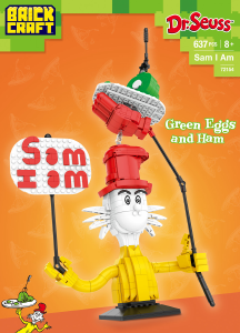 Manual Brickcraft set 72154 Dr. Seuss Sam I am
