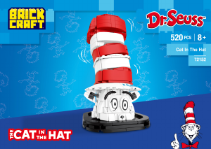 Manual Brickcraft set 72152 Dr. Seuss Cat In the hat