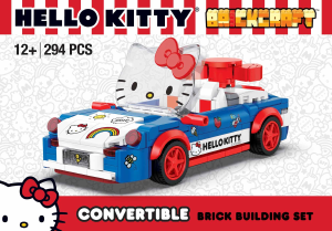 Manual Brickcraft set 72136 Hello Kitty Convertible