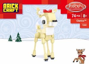 Manual Brickcraft set 72381 Rudolph Clarice