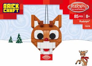 Manual Brickcraft set 72026 Rudolph Ornament